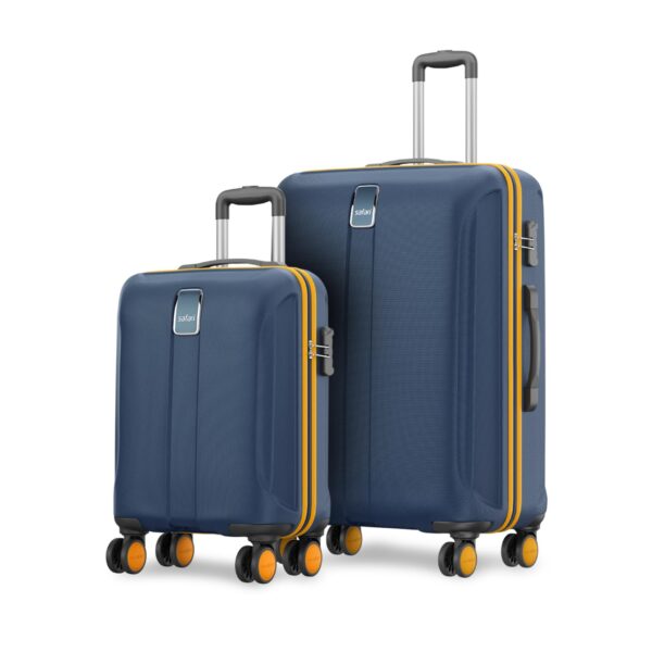 Safari Thorium Neo 8 Wheels 55 and 66 Cm Small and Medium Trolley Bags